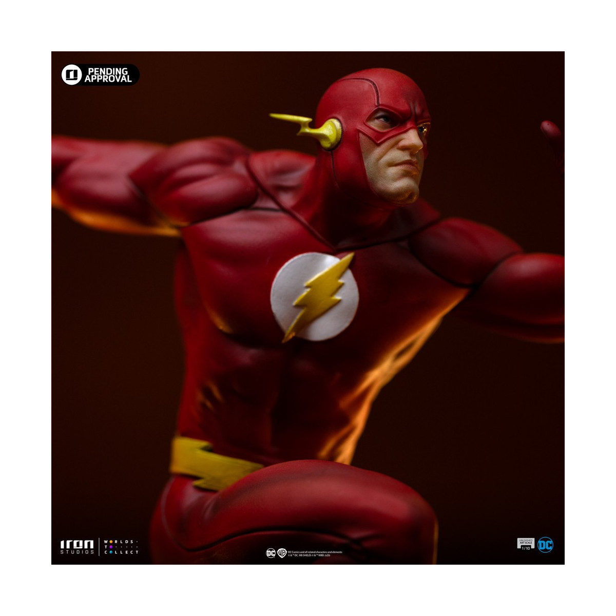 Iron Studios - DC Comics - The Flash Unleashed Arte Escala 1/10