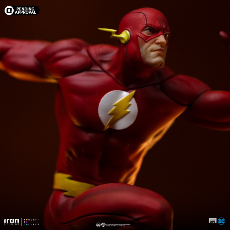 Iron Studios - DC Comics - The Flash Unleashed Arte Escala 1/10