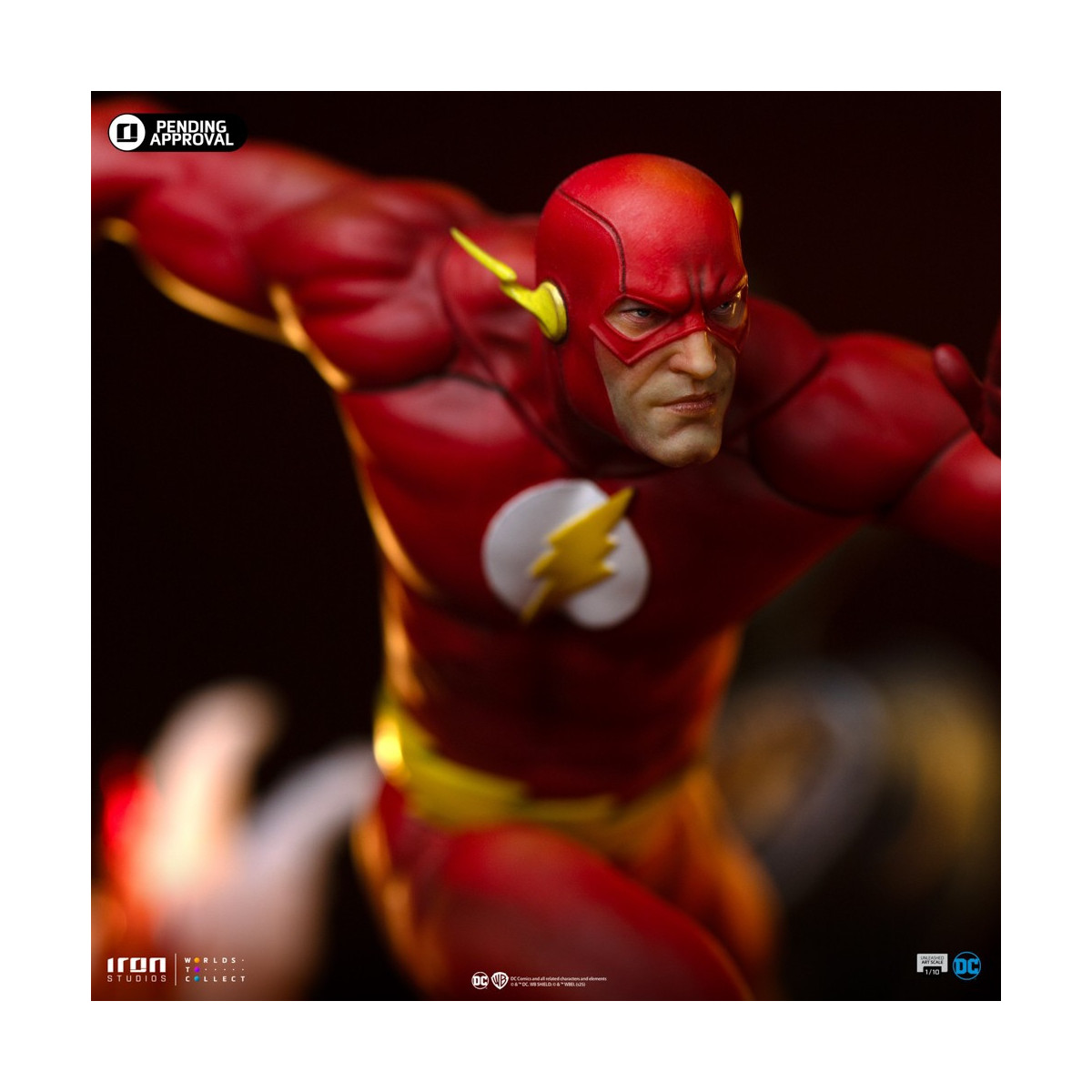Iron Studios - DC Comics - The Flash Unleashed Arte Escala 1/10