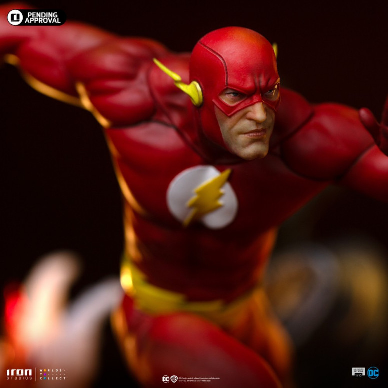 Iron Studios - DC Comics - The Flash Unleashed Arte Escala 1/10