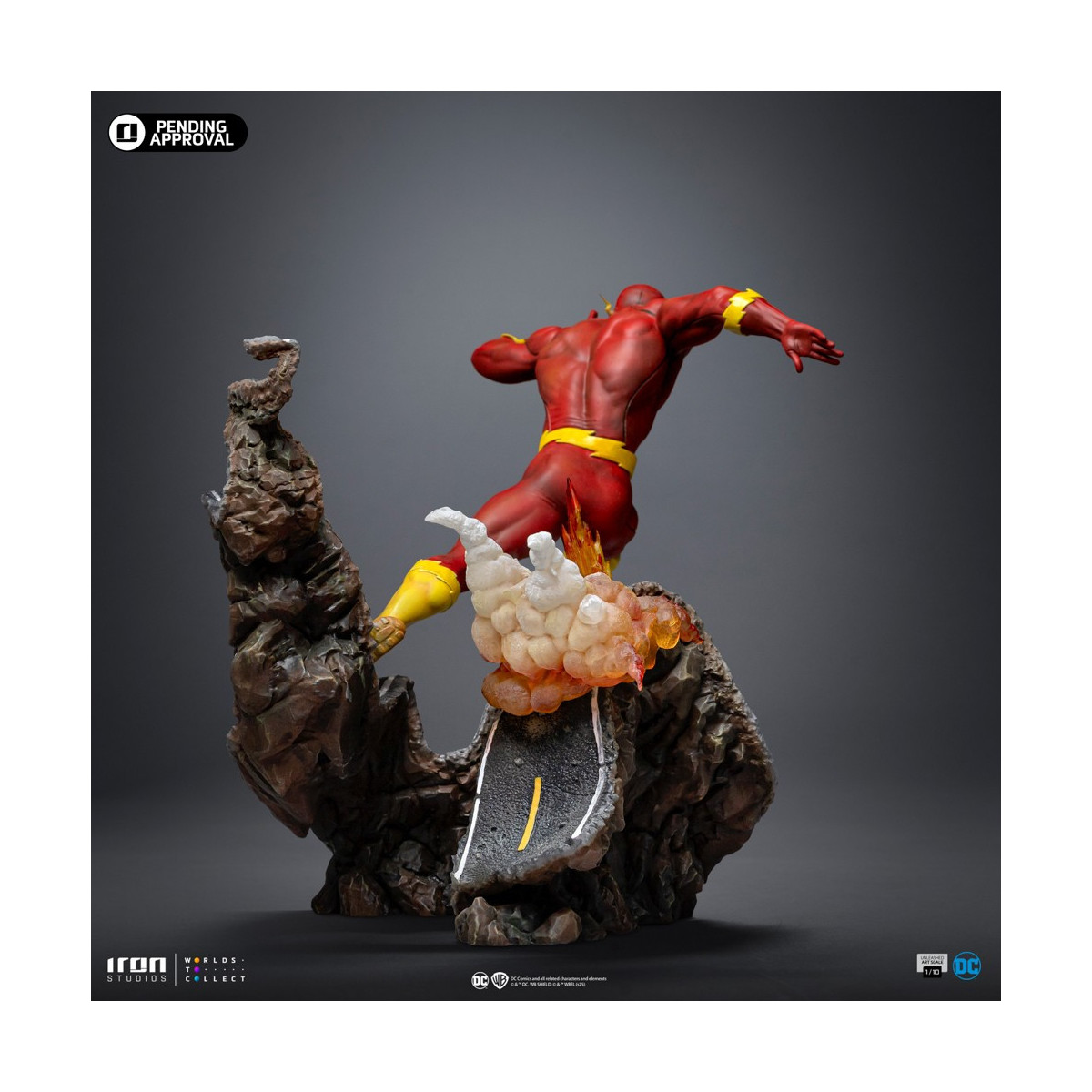 Iron Studios - DC Comics - The Flash Unleashed Arte Escala 1/10