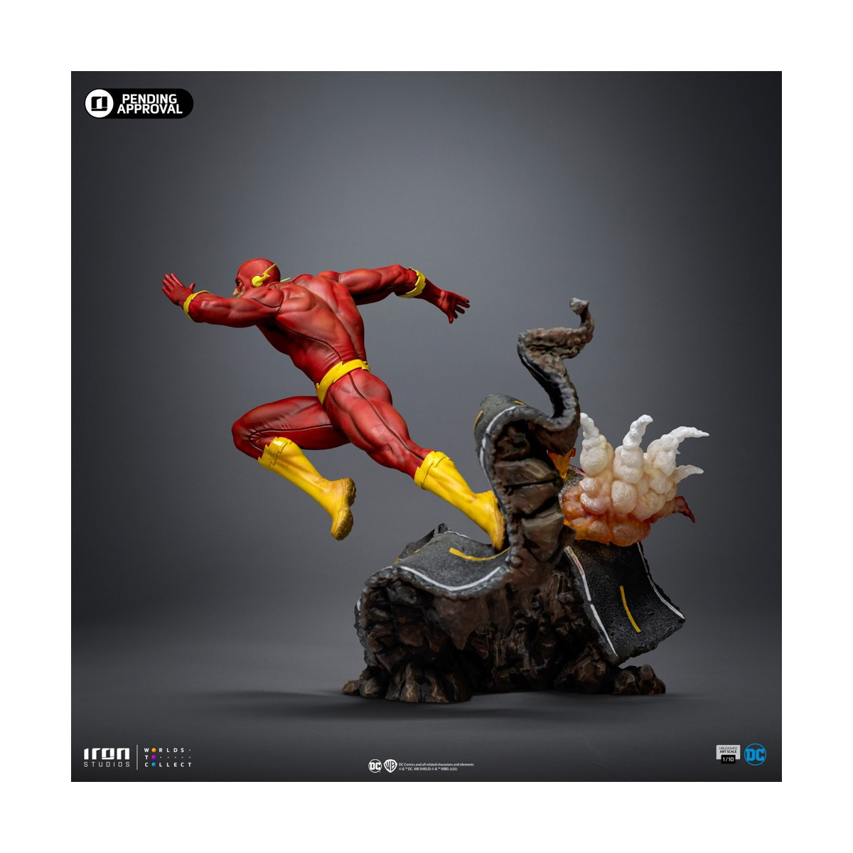 Iron Studios - DC Comics - The Flash Unleashed Arte Escala 1/10