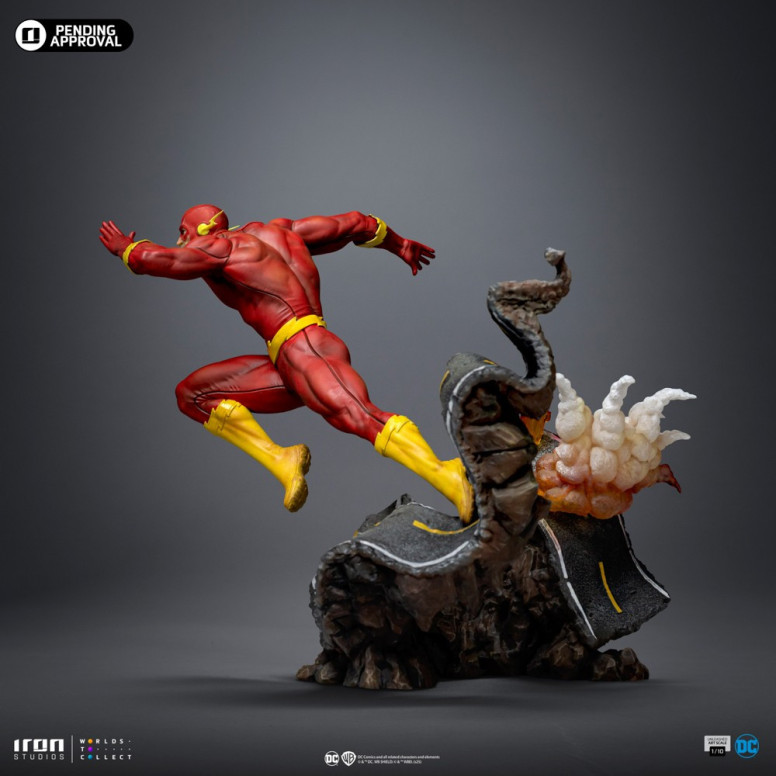 Iron Studios - DC Comics - The Flash Unleashed Arte Escala 1/10
