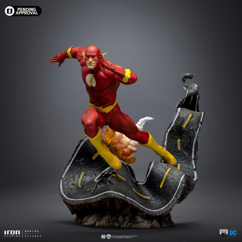 Iron Studios - DC Comics - The Flash Unleashed Arte Escala 1/10