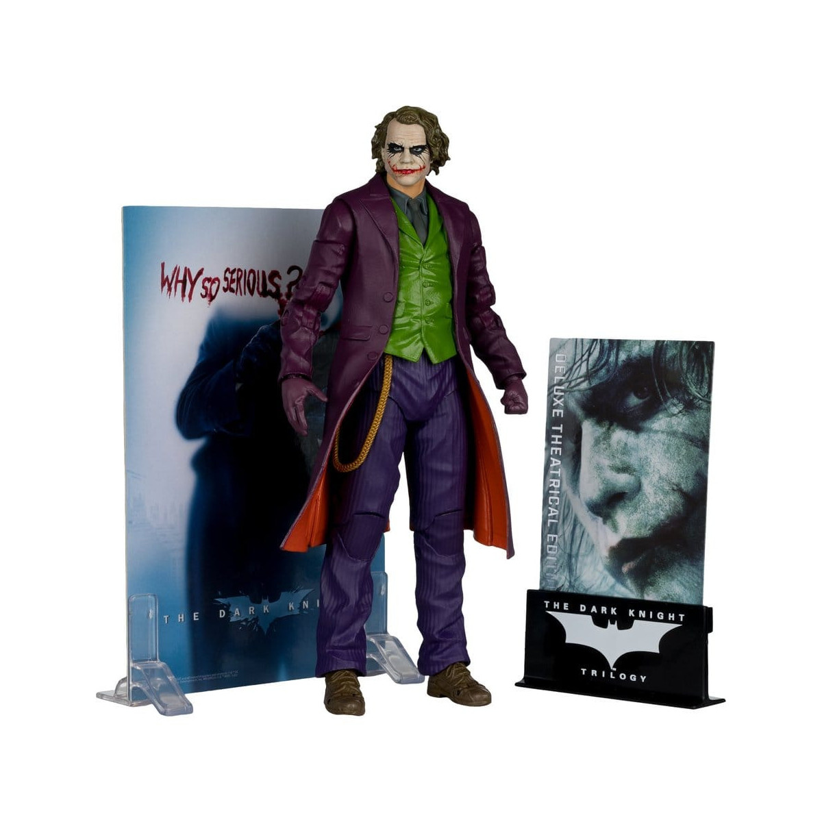 Mc Farlane DC Multiverse - THE JOKER - El Caballero Oscuro Edición Teatral de Lujo
