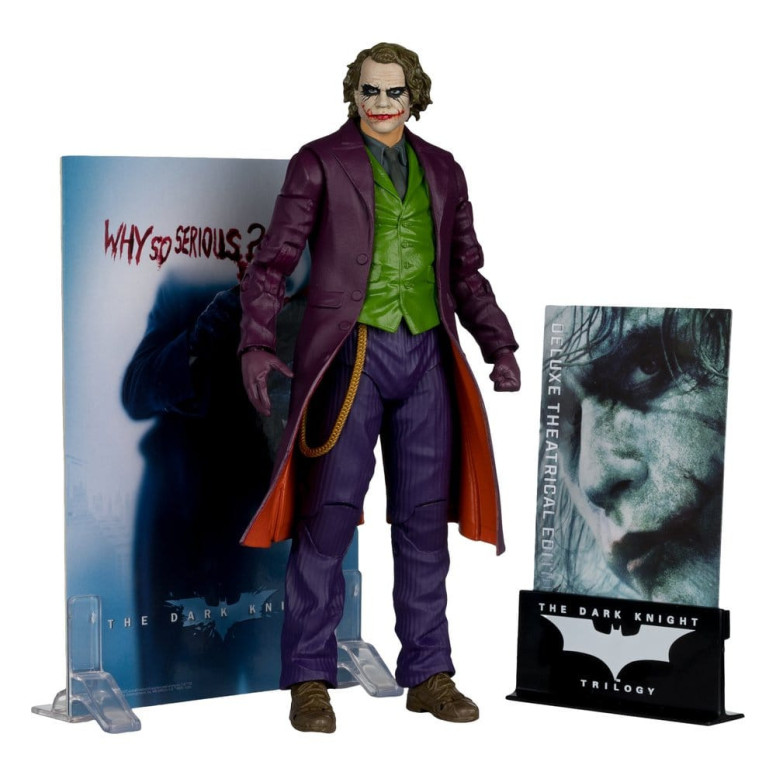 Mc Farlane DC Multiverse - THE JOKER - El Caballero Oscuro Edición Teatral de Lujo