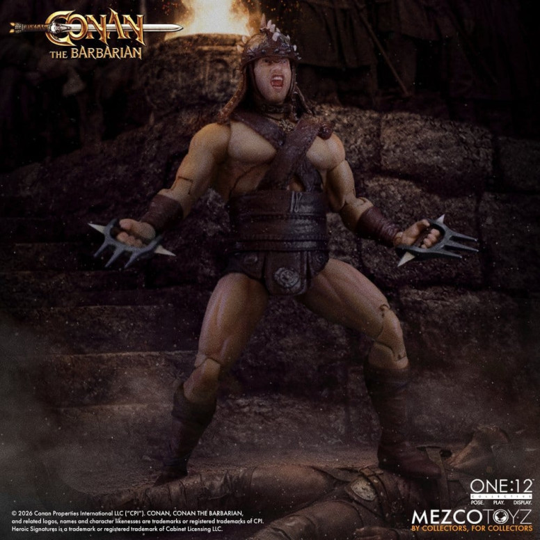 Mezco - One 12 - Conan el Bárbaro (Edición Pit Fighter) 1/12