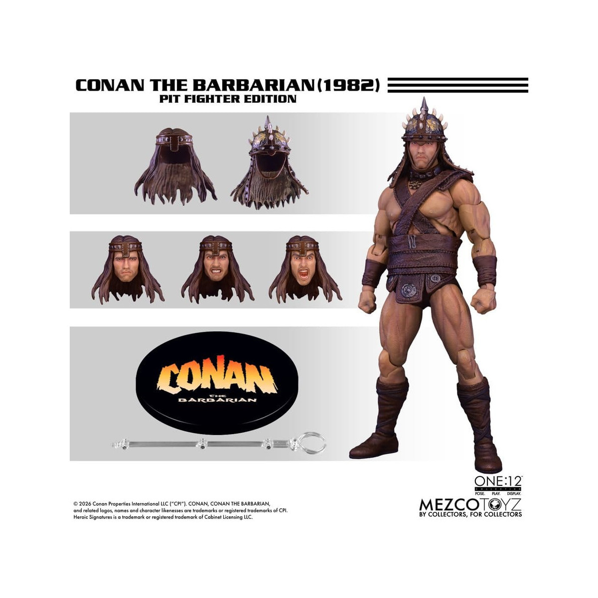 Mezco - One 12 - Conan el Bárbaro (Edición Pit Fighter) 1/12