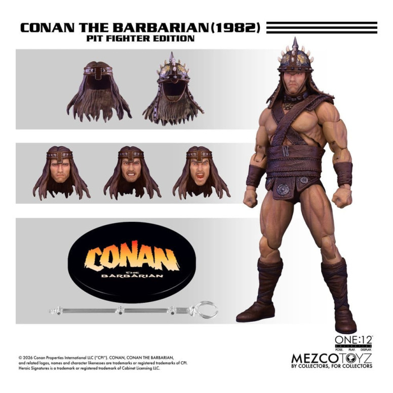 Mezco - One 12 - Conan el Bárbaro (Edición Pit Fighter) 1/12