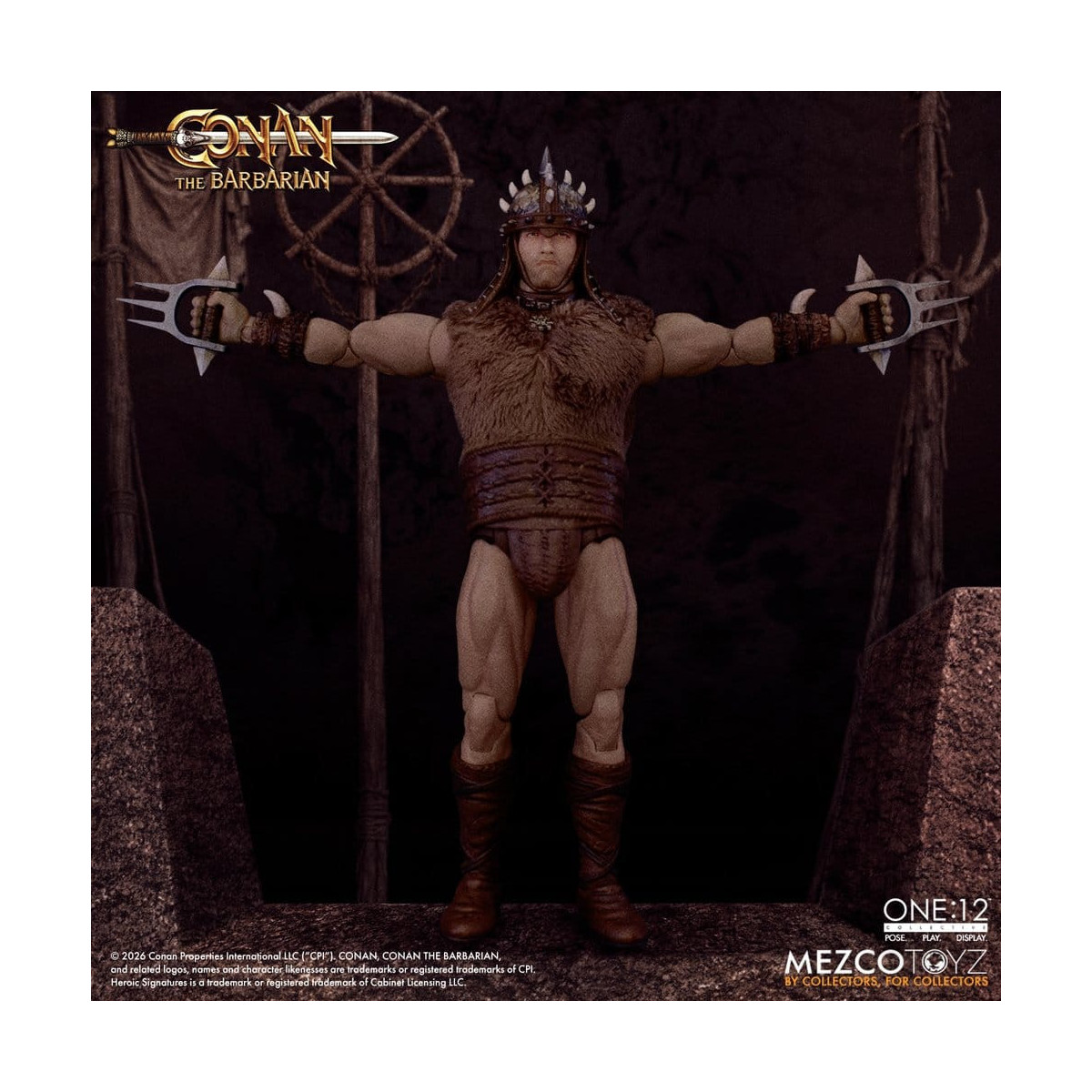 Mezco - One 12 - Conan el Bárbaro (Edición Pit Fighter) 1/12