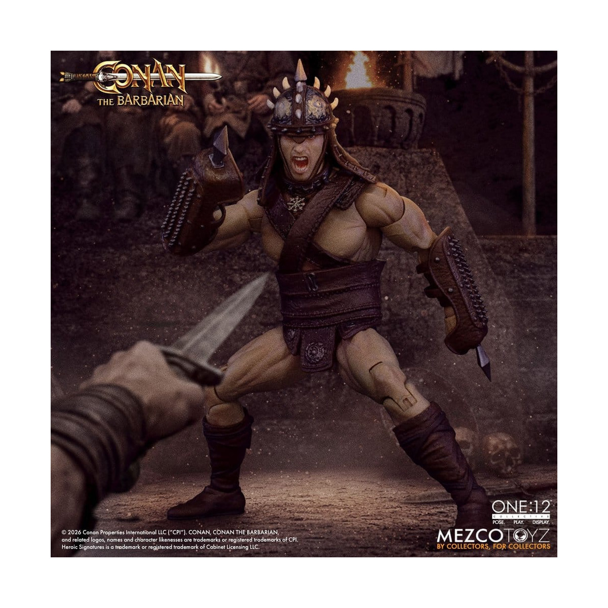 Mezco - One 12 - Conan el Bárbaro (Edición Pit Fighter) 1/12