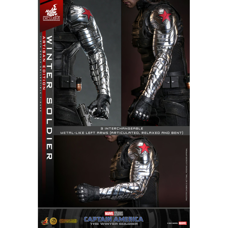 Hot Toys - Soldado de Invierno Edición Artesana MMS 1/6 - Captain America: El Soldado de Invierno