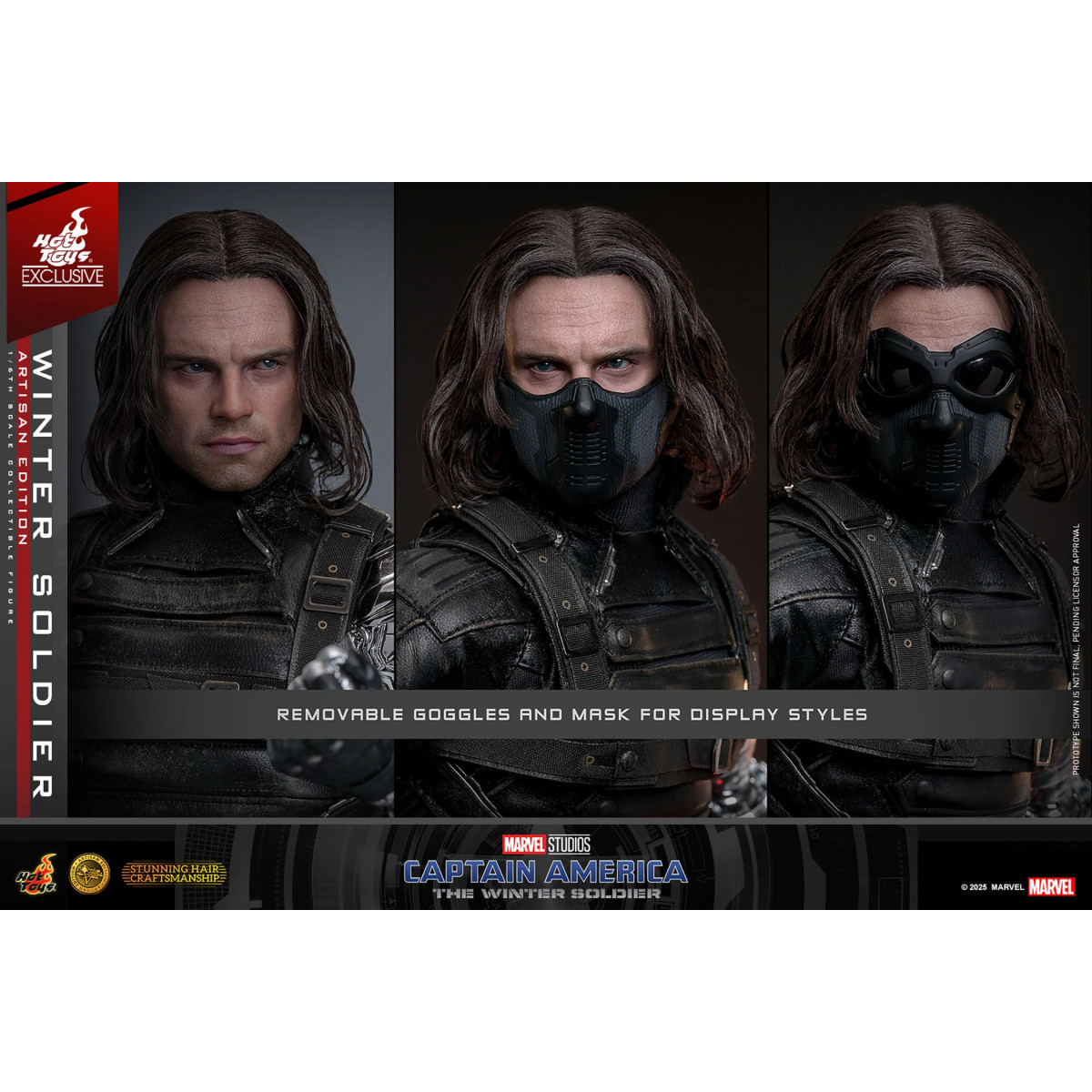 Hot Toys - Soldado de Invierno Edición Artesana MMS 1/6 - Captain America: El Soldado de Invierno