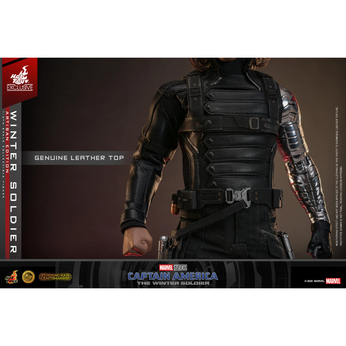 Hot Toys - Soldado de Invierno Edición Artesana MMS 1/6 - Captain America: El Soldado de Invierno