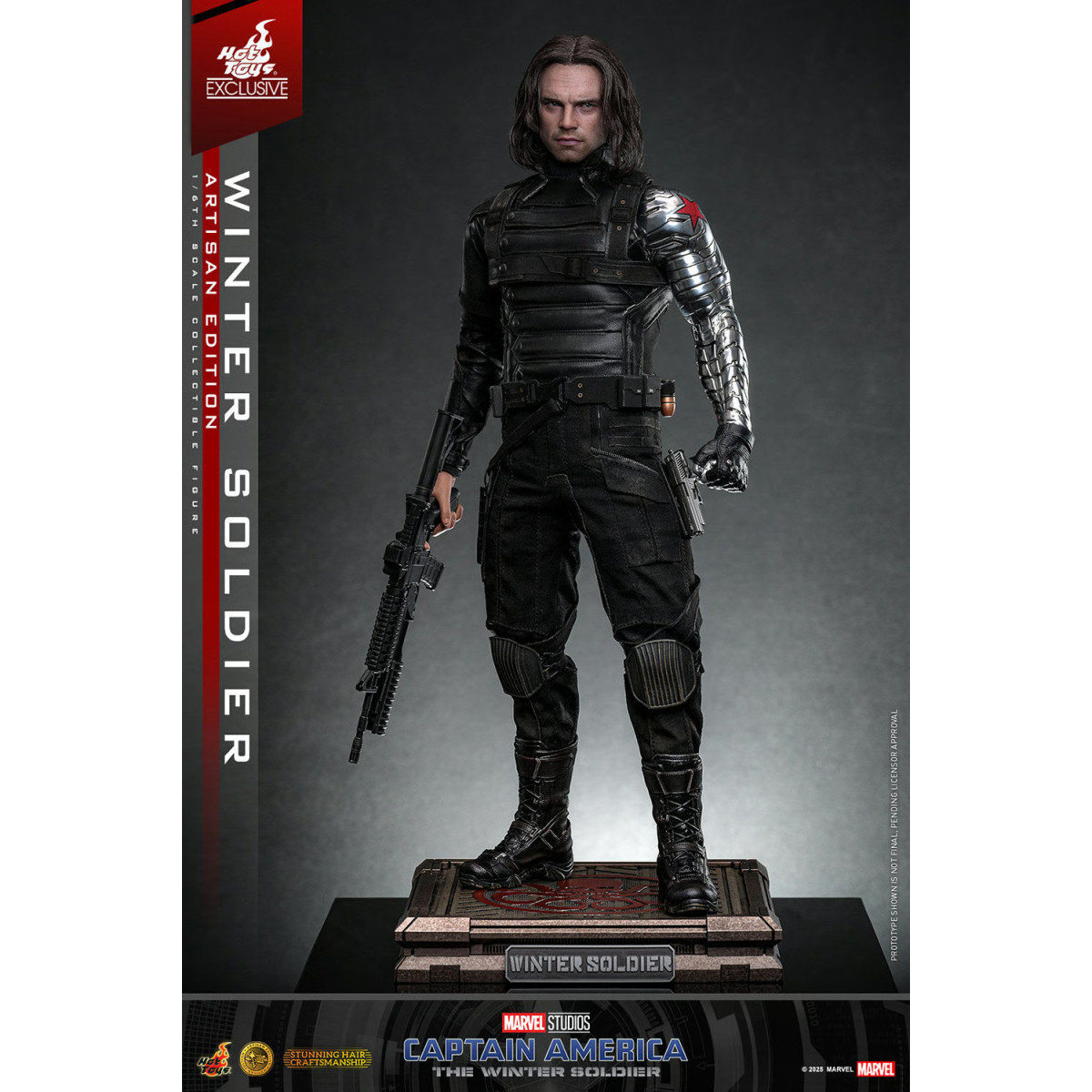 Hot Toys - Soldado de Invierno Edición Artesana MMS 1/6 - Captain America: El Soldado de Invierno