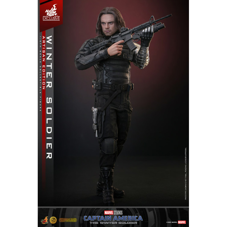 Hot Toys - Soldado de Invierno Edición Artesana MMS 1/6 - Captain America: El Soldado de Invierno
