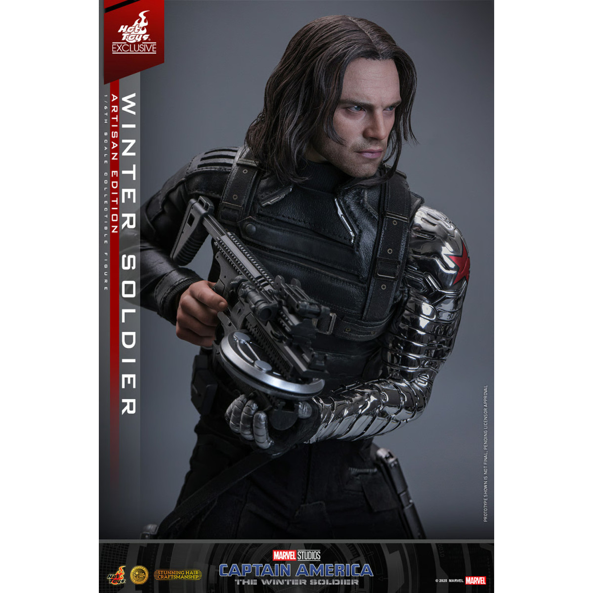 Hot Toys - Soldado de Invierno Edición Artesana MMS 1/6 - Captain America: El Soldado de Invierno