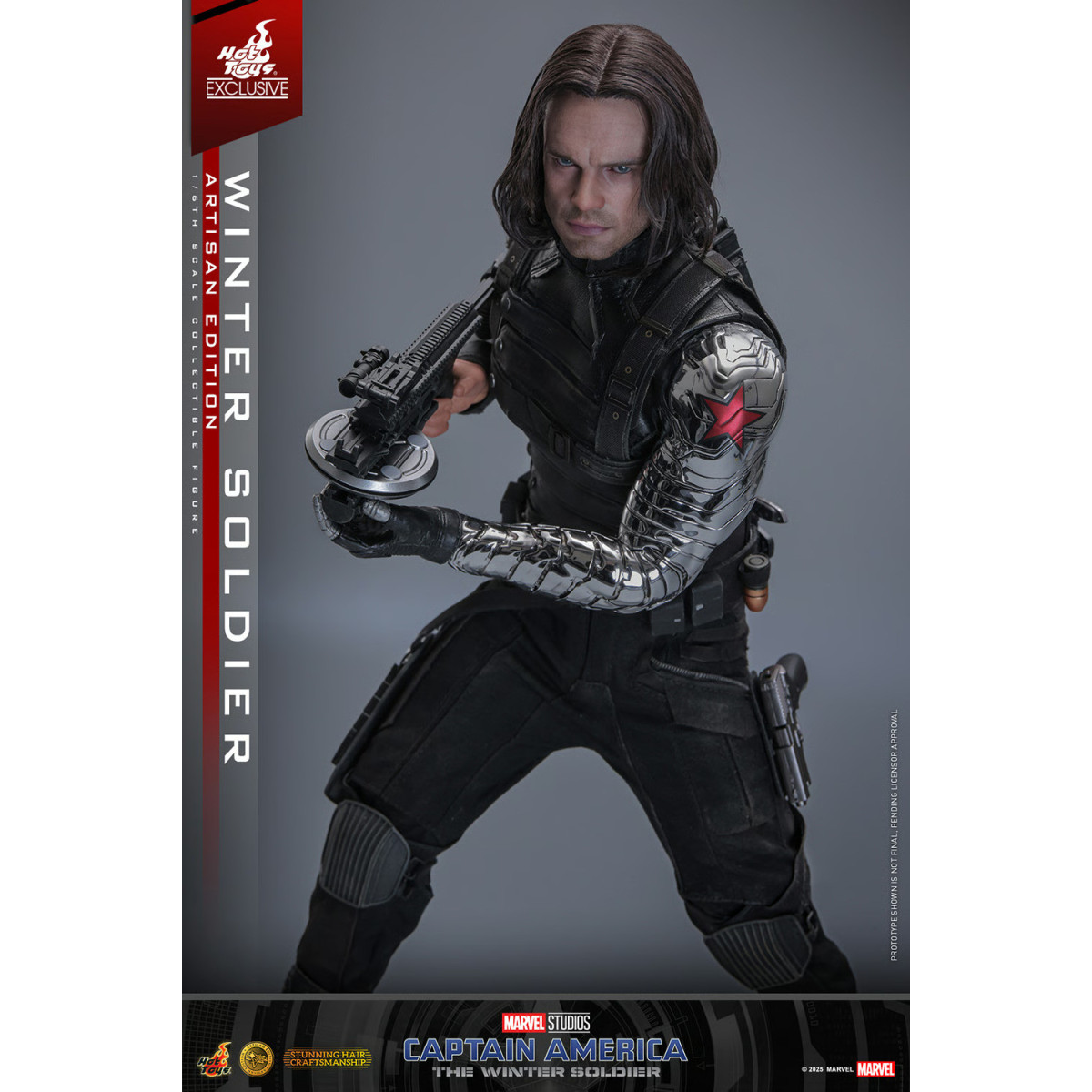 Hot Toys - Soldado de Invierno Edición Artesana MMS 1/6 - Captain America: El Soldado de Invierno