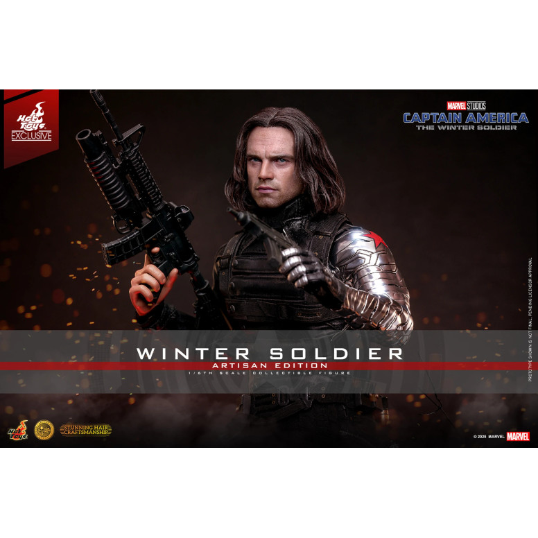 Hot Toys - Soldado de Invierno Edición Artesana MMS 1/6 - Captain America: El Soldado de Invierno