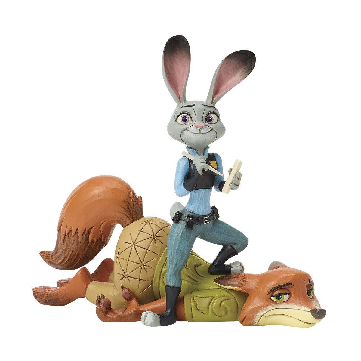 Enesco - Zootopia Judy & Nick - Disney Tradiciones de Jim Shore