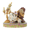 Enesco La Bella y la Bestia - LUMIERE, MRS POTT, CHIP & COGSWORTH - Disney Traditions by Jim Shore