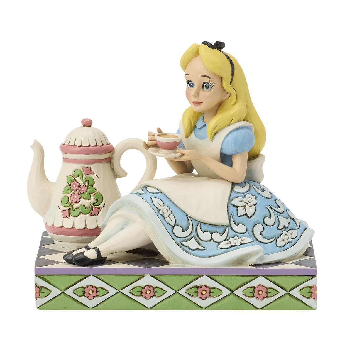Enesco - Alicia en el País de las Maravillas - ALICE TEAPOT - Disney Tradición de Jim Shore