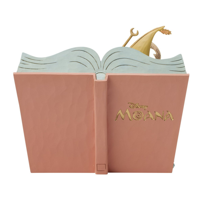 Enesco Disney Traditions By Jim Shore - Libro de cuentos El océano me elige - Vaiana (Moana) - Moana