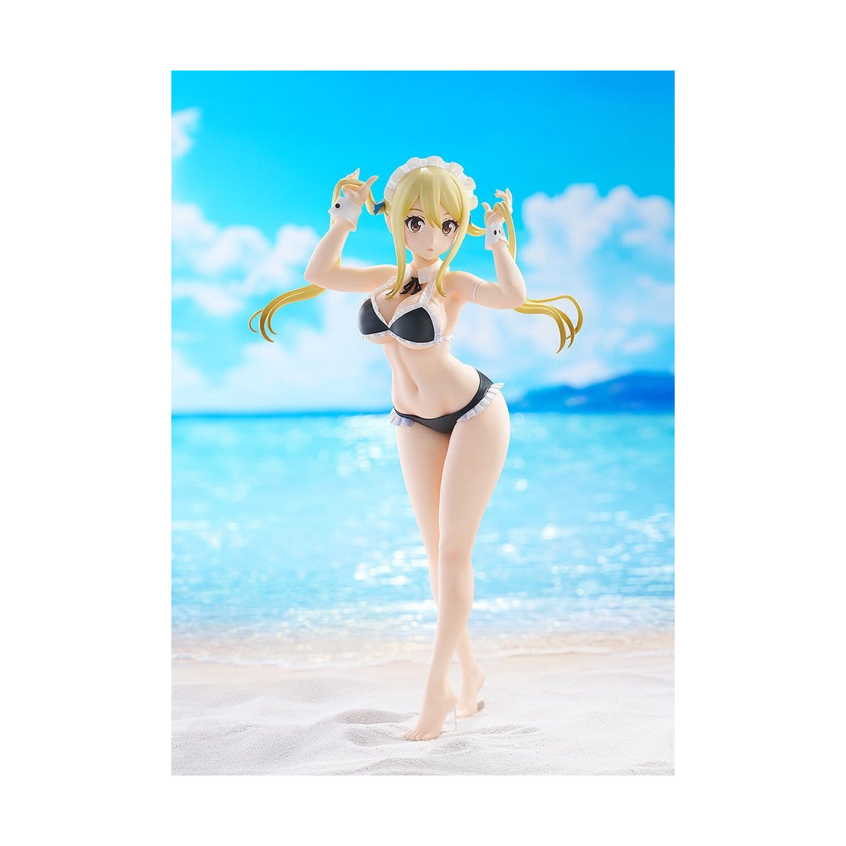 GoodSmile - Fairy Tail 100 Years Quest Beach Queens Lucy Heartfilia: Traje de baño Virgo Form - Pop Up Parade Grande