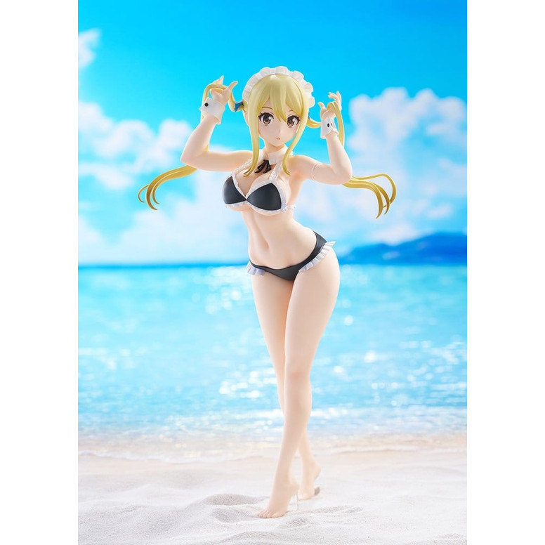 GoodSmile - Fairy Tail 100 Years Quest Beach Queens Lucy Heartfilia: Traje de baño Virgo Form - Pop Up Parade Grande