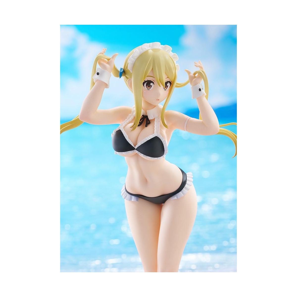 GoodSmile - Fairy Tail 100 Years Quest Beach Queens Lucy Heartfilia: Traje de baño Virgo Form - Pop Up Parade Grande