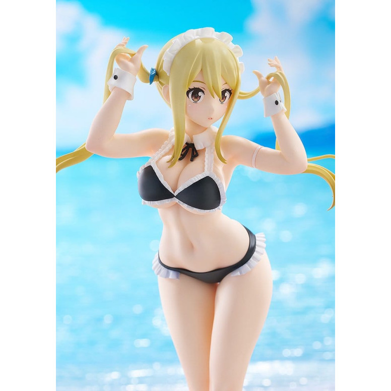 GoodSmile - Fairy Tail 100 Years Quest Beach Queens Lucy Heartfilia: Traje de baño Virgo Form - Pop Up Parade Grande