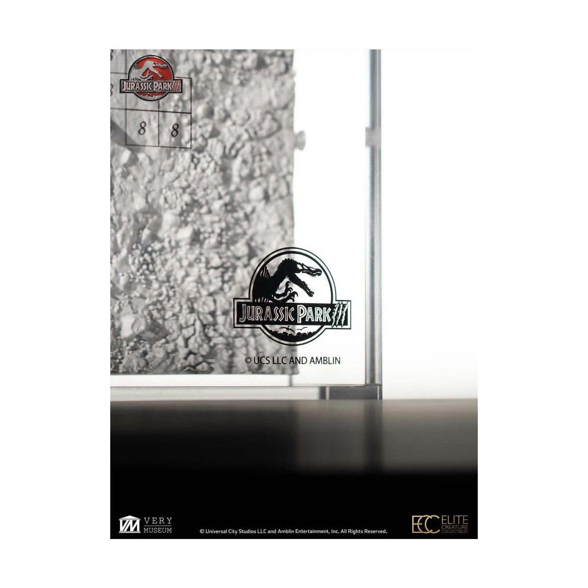 ECC Elite Creature Collectibles - Jurassic Park 3 Velociraptor Dig Map