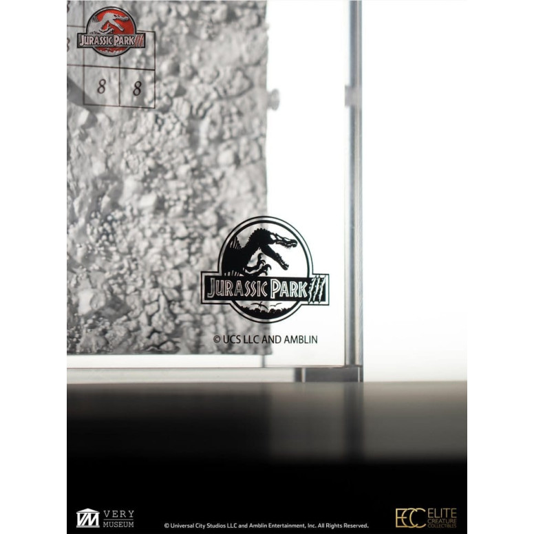 ECC Elite Creature Collectibles - Jurassic Park 3 Velociraptor Dig Map