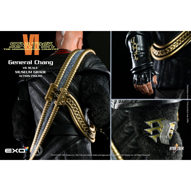 EXO-6 - Star Trek 6: Territorios inexplorados Figura 1/6 del General Chang