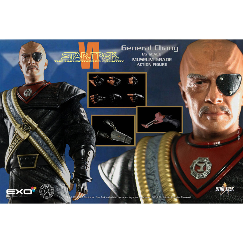 EXO-6 - Star Trek 6: Territorios inexplorados Figura 1/6 del General Chang