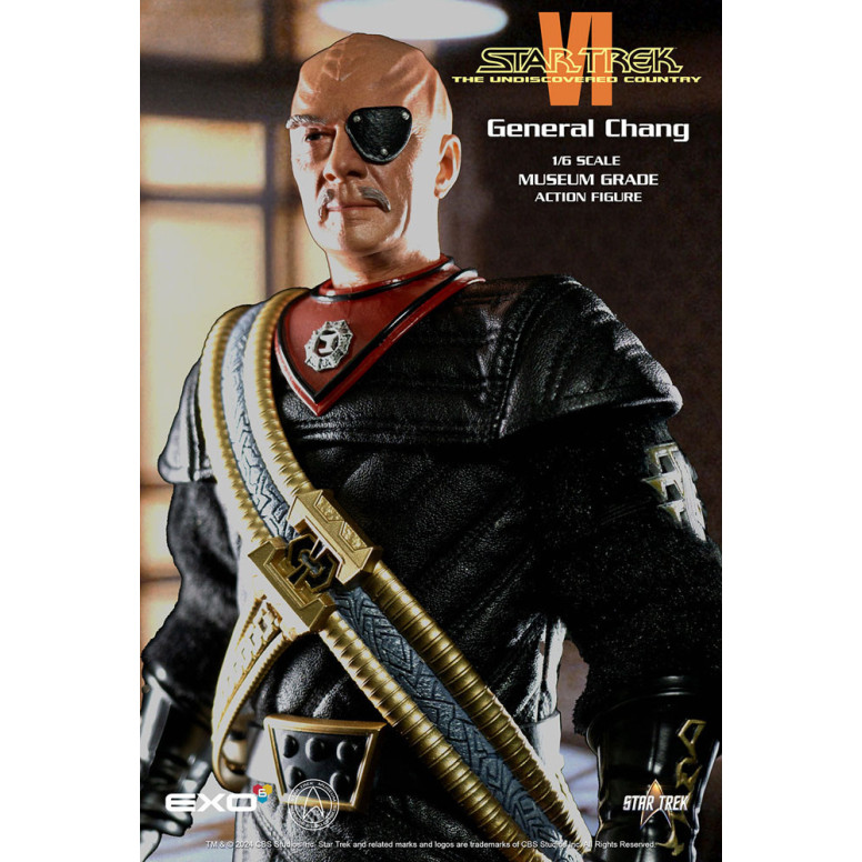 EXO-6 - Star Trek 6: Territorios inexplorados Figura 1/6 del General Chang