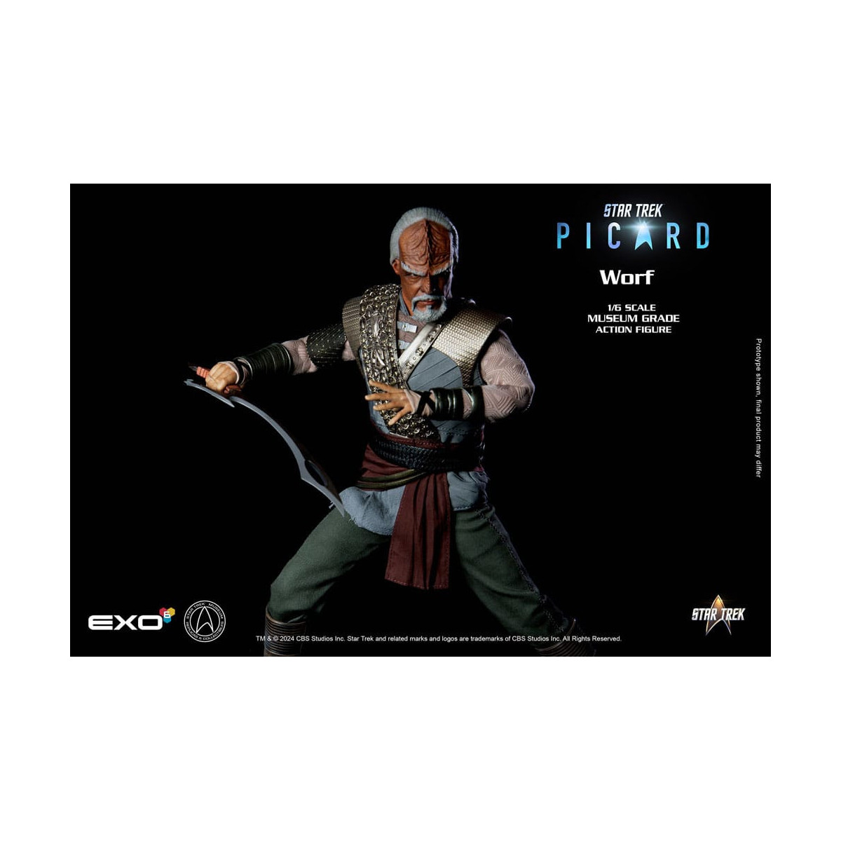 EXO-6 - Star Trek: Picard - Pacifista Worf 1/6