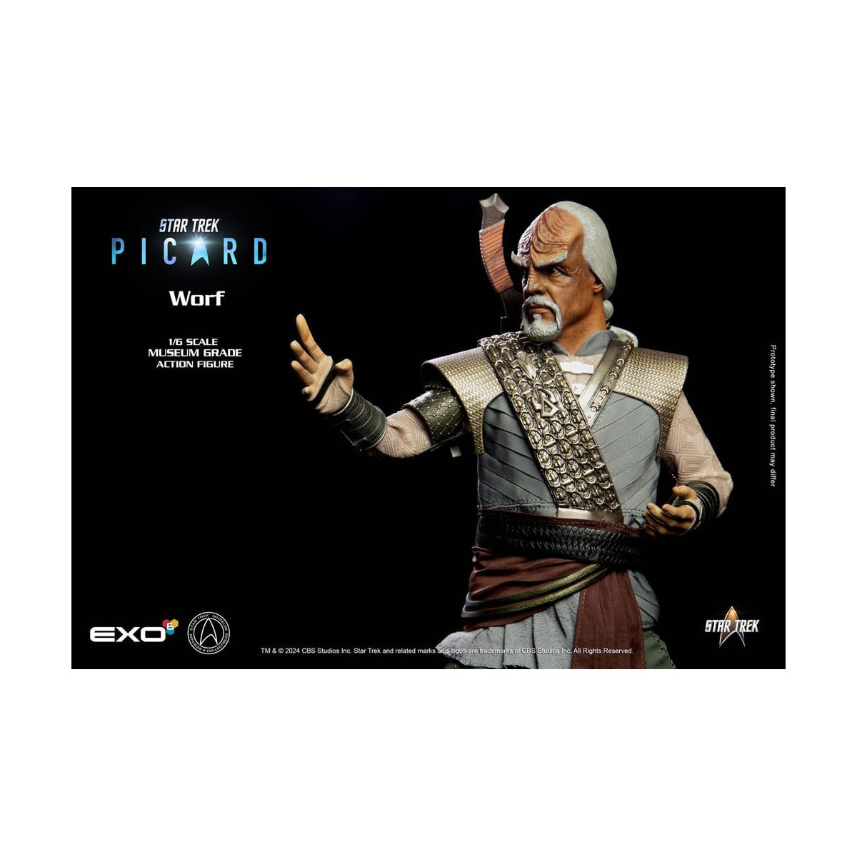 EXO-6 - Star Trek: Picard - Pacifista Worf 1/6