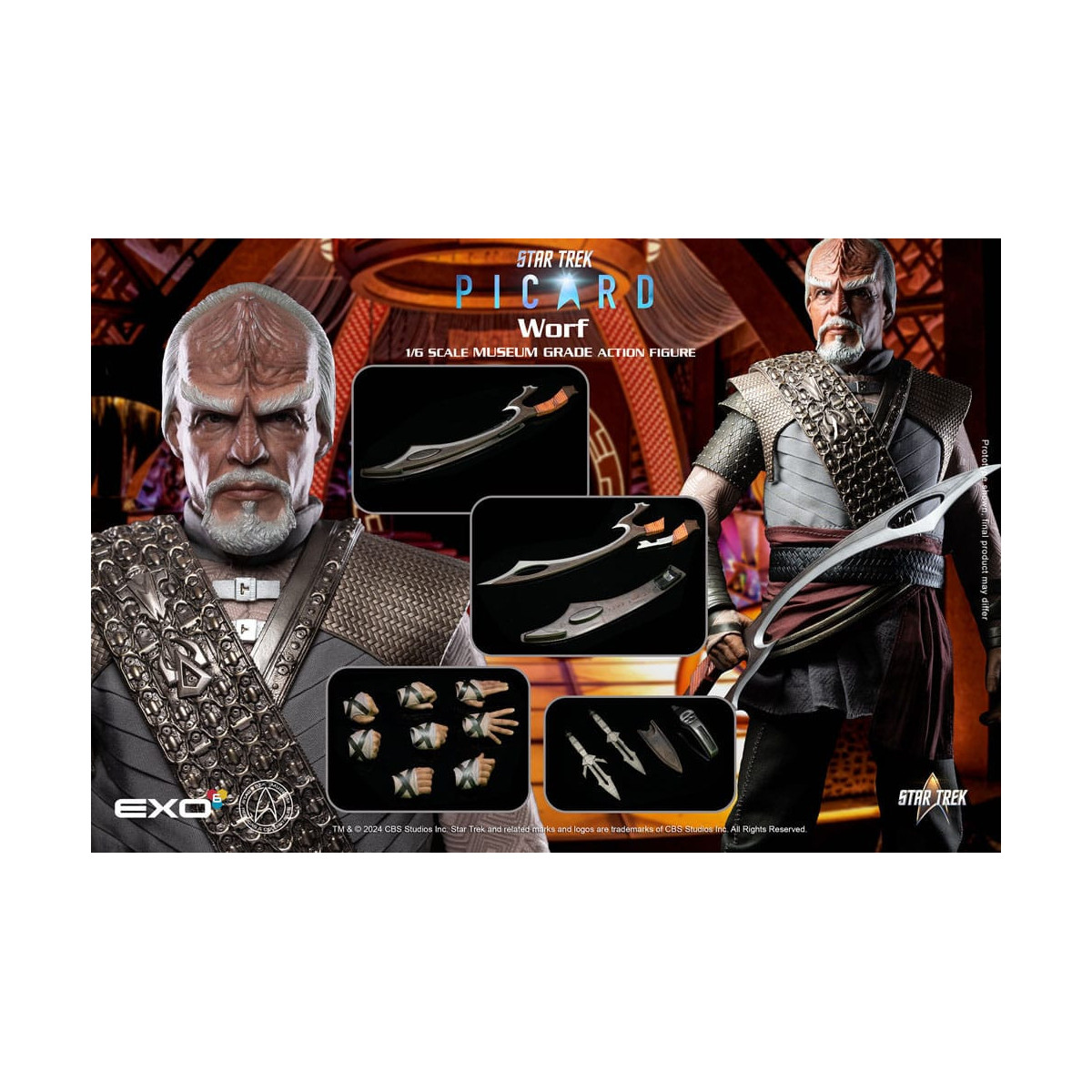 EXO-6 - Star Trek: Picard - Pacifista Worf 1/6