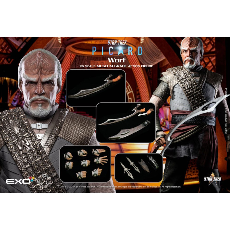 EXO-6 - Star Trek: Picard - Pacifista Worf 1/6