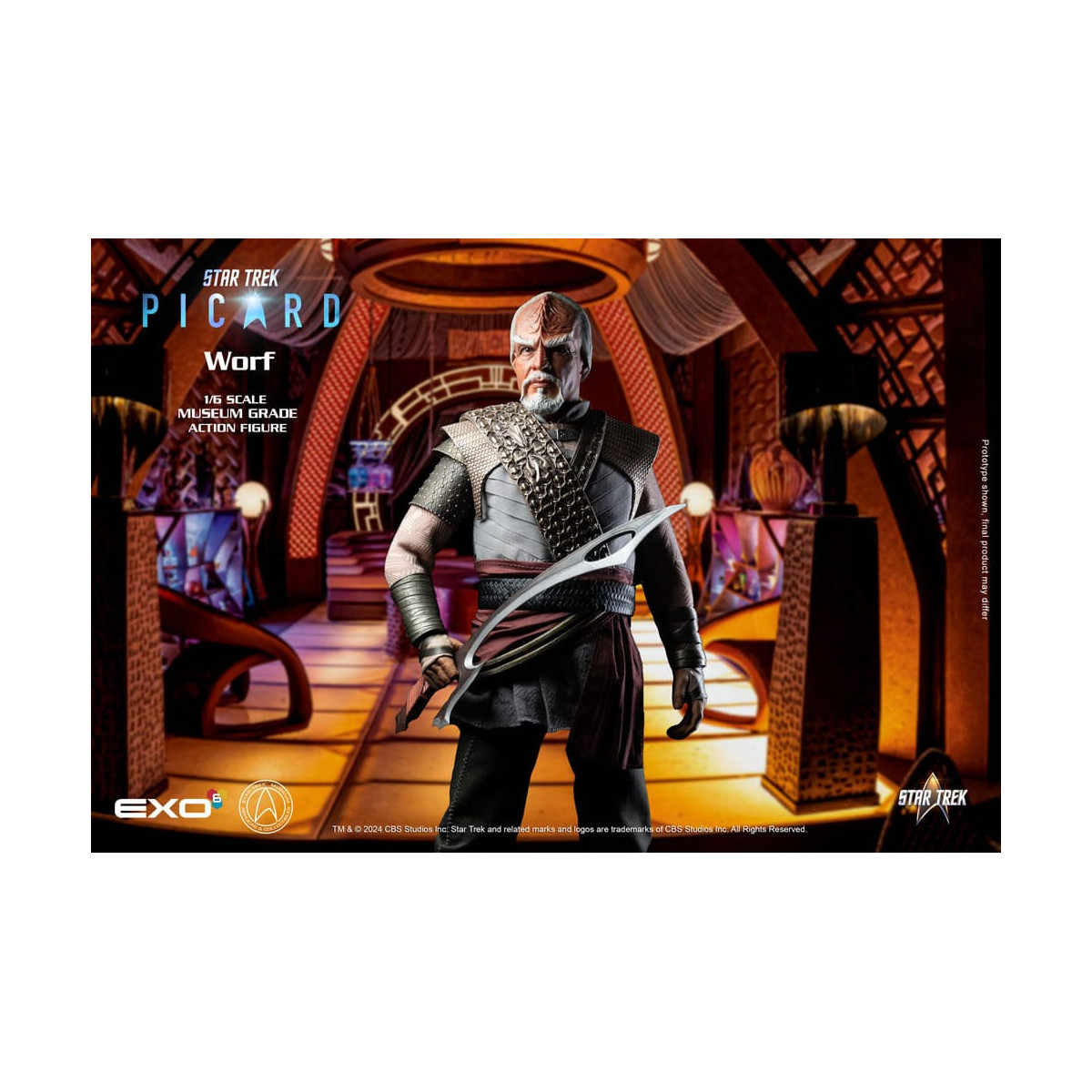 EXO-6 - Star Trek: Picard - Pacifista Worf 1/6