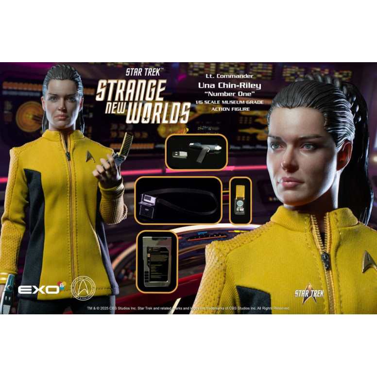 EXO-6 - Star Trek: Strange New Worlds - Teniente Comandante Una Chin-Riley 1/6