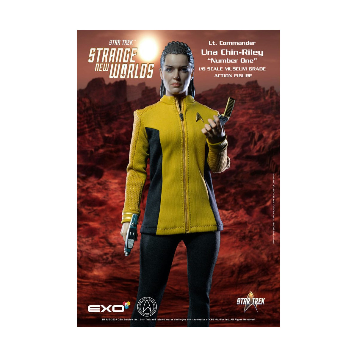 EXO-6 - Star Trek: Strange New Worlds - Teniente Comandante Una Chin-Riley 1/6