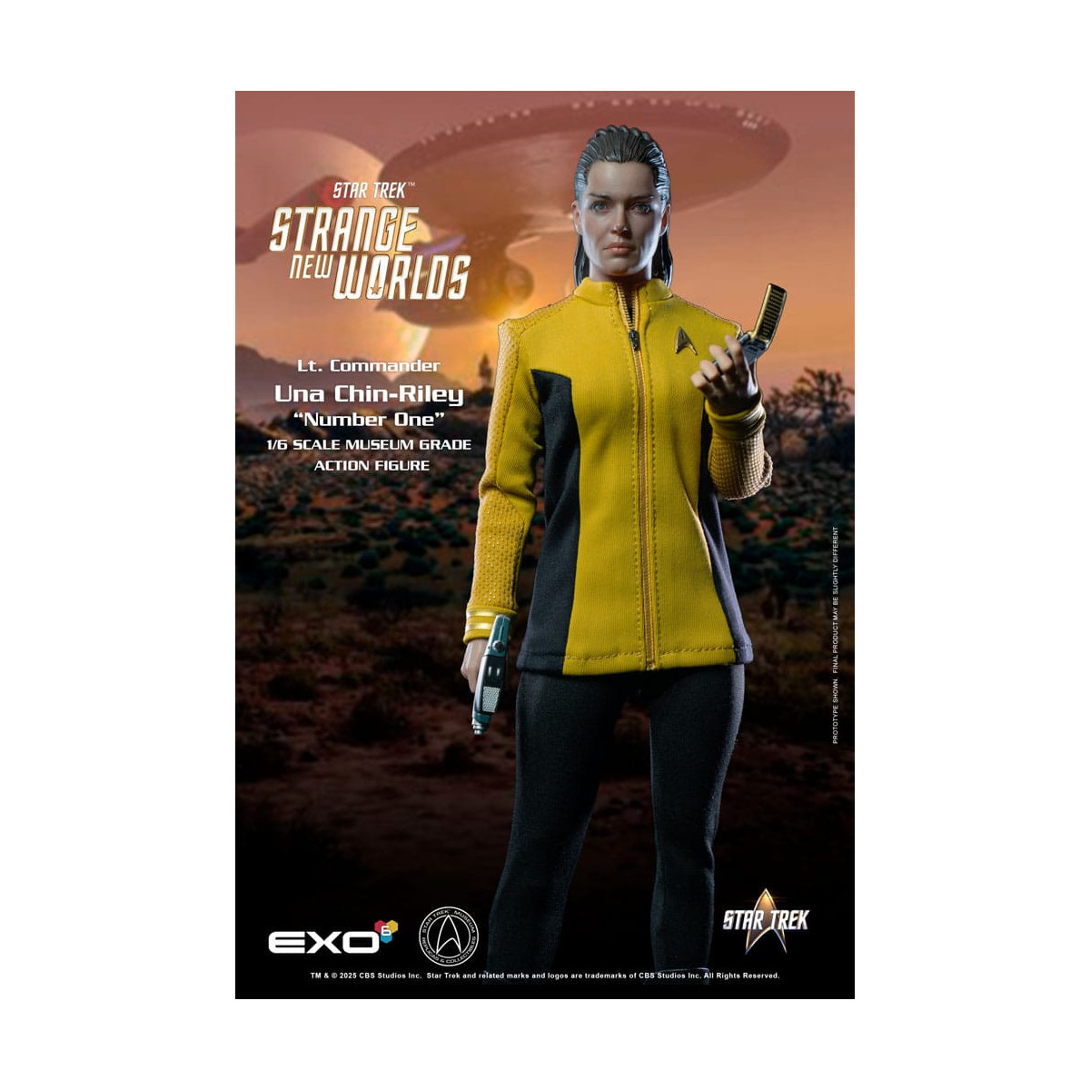 EXO-6 - Star Trek: Strange New Worlds - Teniente Comandante Una Chin-Riley 1/6