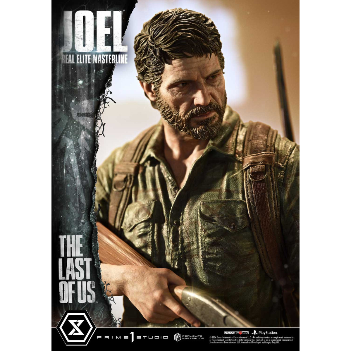 Prime 1 - Joel (The The Last of Us Part I) 1/4 Real Elite Masterline Bonus Version