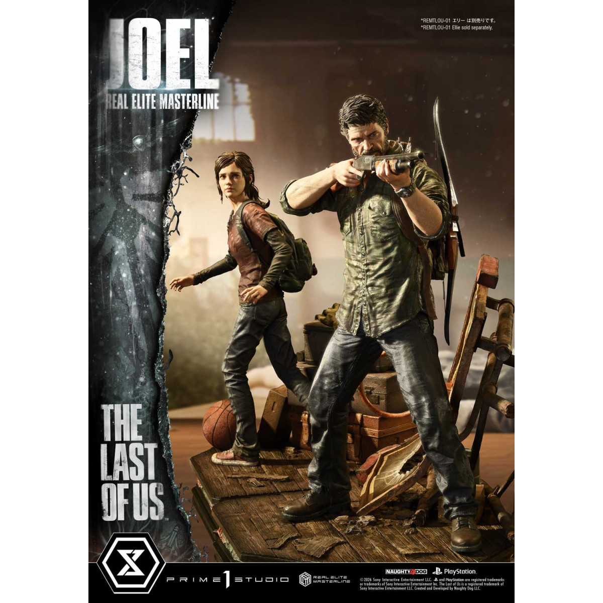 Prime 1 - Joel (The The Last of Us Part I) 1/4 Real Elite Masterline Bonus Version