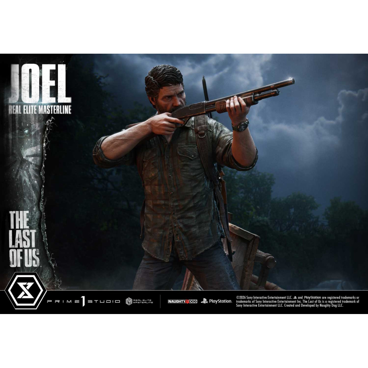 Prime 1 - Joel (The The Last of Us Part I) 1/4 Real Elite Masterline Bonus Version