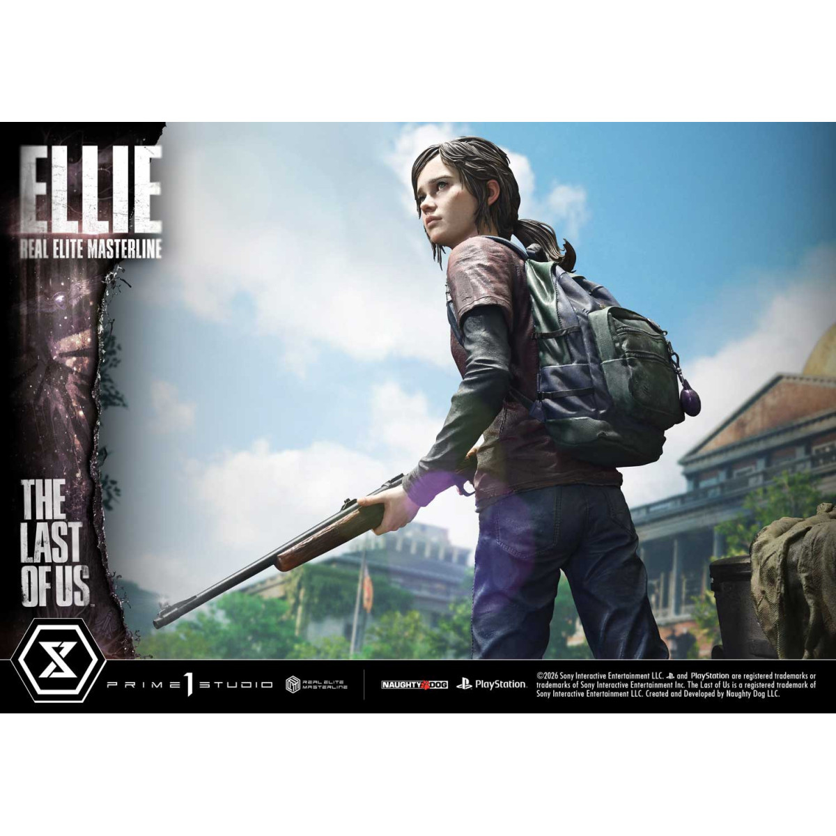 Prime 1 - Ellie (The The Last of Us Part I) 1/4 Real Elite Masterline Bonus Version
