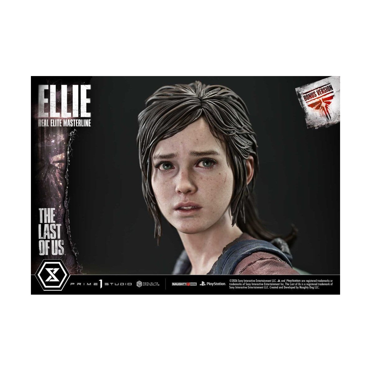 Prime 1 - Ellie (The The Last of Us Part I) 1/4 Real Elite Masterline Bonus Version