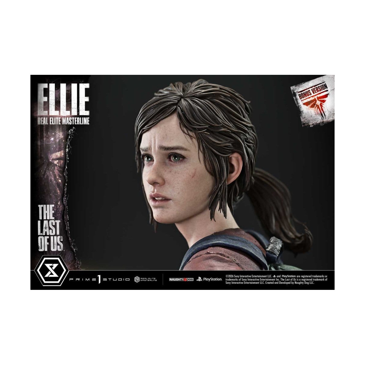 Prime 1 - Ellie (The The Last of Us Part I) 1/4 Real Elite Masterline Bonus Version
